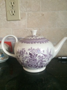 Have also developed a teapot obsession. This one was $100 (!). That's maybe a topic for another post.